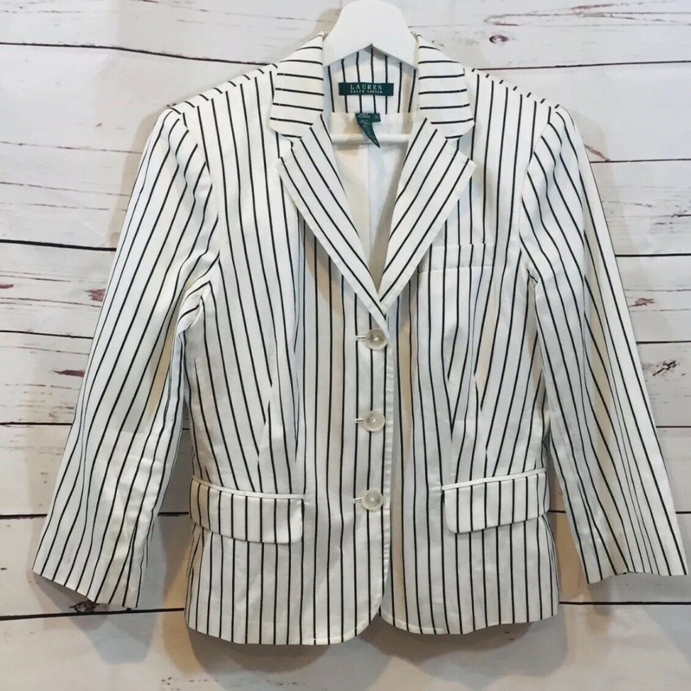 Ralph Lauren | Women's Striped Blazer